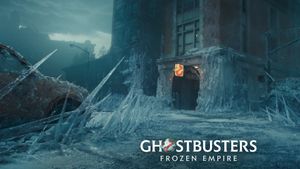 Ghostbusters: Frozen Empire's poster