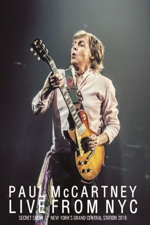 Paul McCartney | Live at Grand Central Station's poster