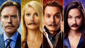 Mortdecai's poster