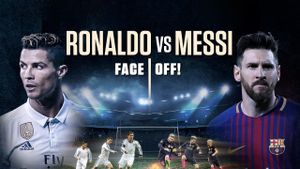Ronaldo vs. Messi's poster