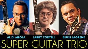 Super Guitar Trio And Friends in concert's poster