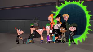 Phineas and Ferb The Movie: Across the 2nd Dimension's poster