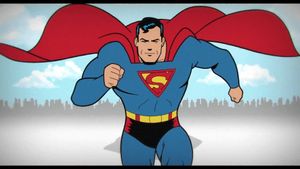 Superman 75's poster
