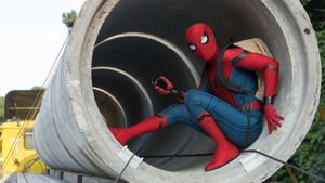 Spider-Man: Homecoming's poster