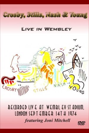 Crosby, Stills, Nash & Young - Live in Wembley 1974's poster