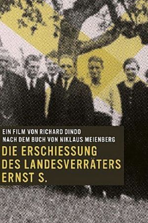 Die Erschiessung des Landesverräters Ernst S.'s poster