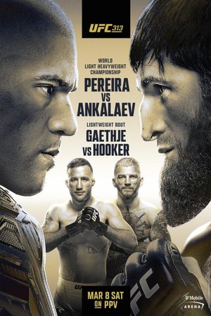 UFC 313: Pereira vs. Ankalaev's poster