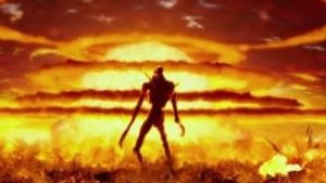 Giant God Warrior Appears in Tokyo's poster