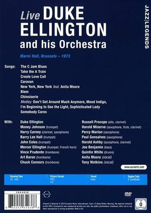 Duke Ellington and his Orchestra - Live's poster