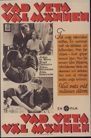 Vad veta väl männen?'s poster