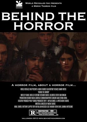 Behind the Horror's poster