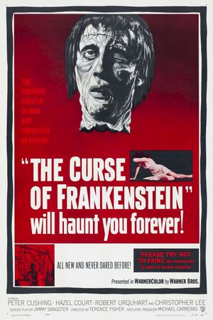 The Curse of Frankenstein's poster