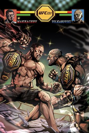 UFC 294's poster