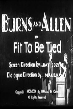 Fit to be Tied's poster