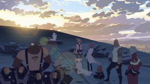 Promare's poster