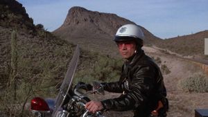 Electra Glide in Blue's poster