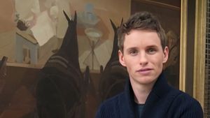 War Art with Eddie Redmayne's poster