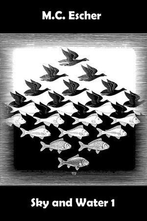 M.C. Escher: Sky and Water 1's poster