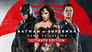 Batman v Superman: Dawn of Justice's poster