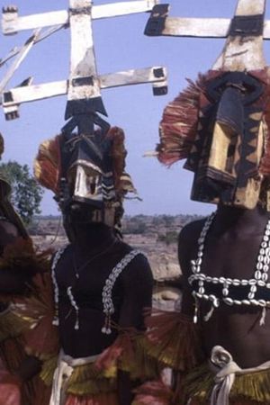 African Carving: A Dogon Kanaga Mask's poster