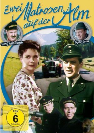 Zwei Matrosen auf der Alm's poster