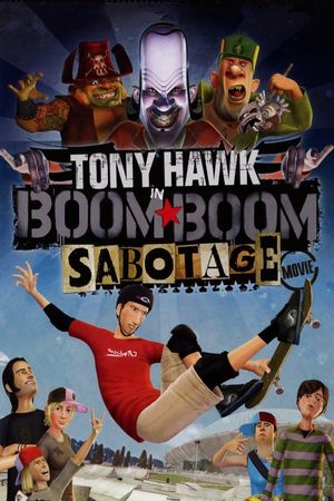 Tony Hawk in Boom Boom Sabotage's poster