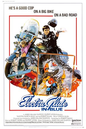 Electra Glide in Blue's poster