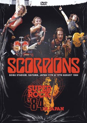 Scorpions: Super Rock '84 in Japan's poster