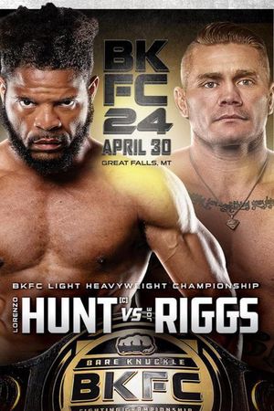 BKFC 24: Hunt vs Riggs's poster