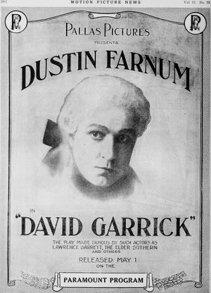 David Garrick's poster