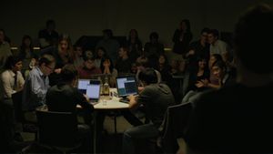 The Social Network's poster