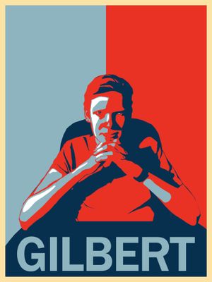 Gilbert Ticklefinger: The Debate's poster