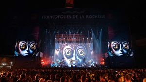 Jean-Michel Jarre : Francofolies de La Rochelle's poster