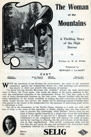 The Woman of the Mountains's poster