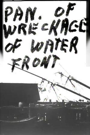 Panorama of Wreckage of Water Front's poster