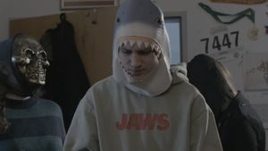 Johnny Kraftmeile vs the army of super-reptiloids's poster