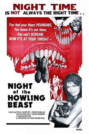 Night of the Howling Beast's poster