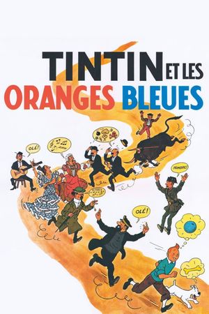 Tintin and the Blue Oranges's poster