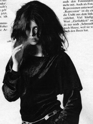 Uschi Obermaier - The Icon of 68's poster