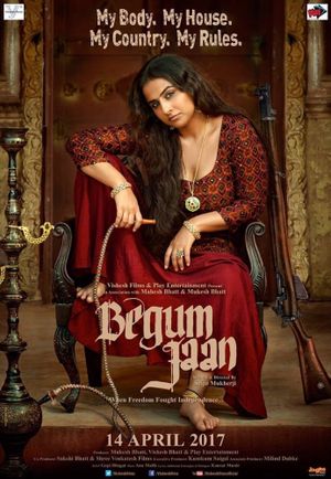 Begum Jaan's poster
