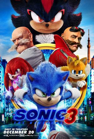 Sonic the Hedgehog 3's poster