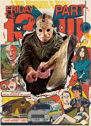Friday the 13th: Part 3's poster