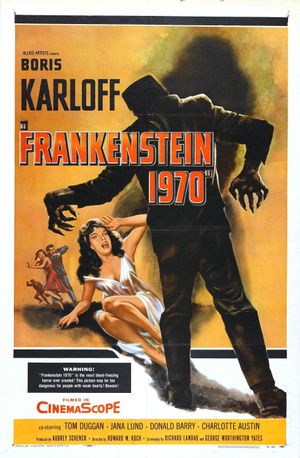 Frankenstein 1970's poster