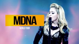 Madonna: MDNA World Tour's poster