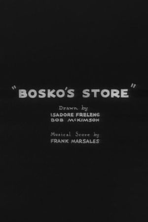Bosko's Store's poster