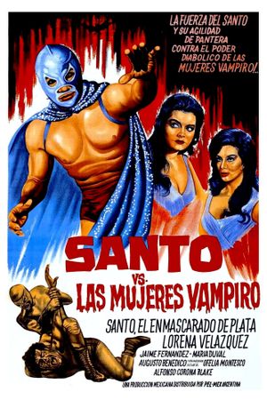 Santo vs. the Vampire Women's poster