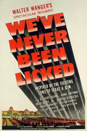 We've Never Been Licked's poster image