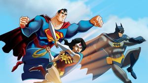 JLA Adventures: Trapped in Time's poster