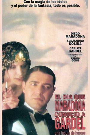 The Day Maradona Met Gardel's poster