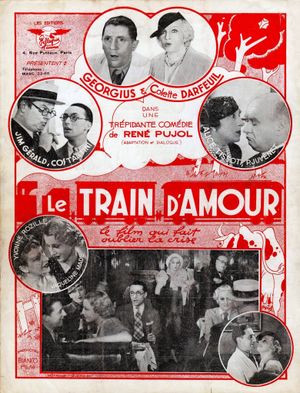 Le train d'amour's poster